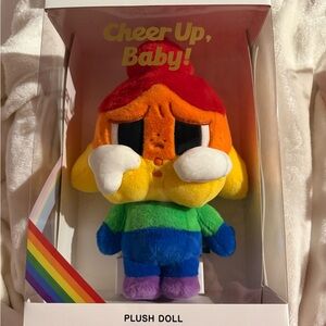 Pop Mart Crybaby Rainbow 🌈 Colorful Plush Doll brand new in box